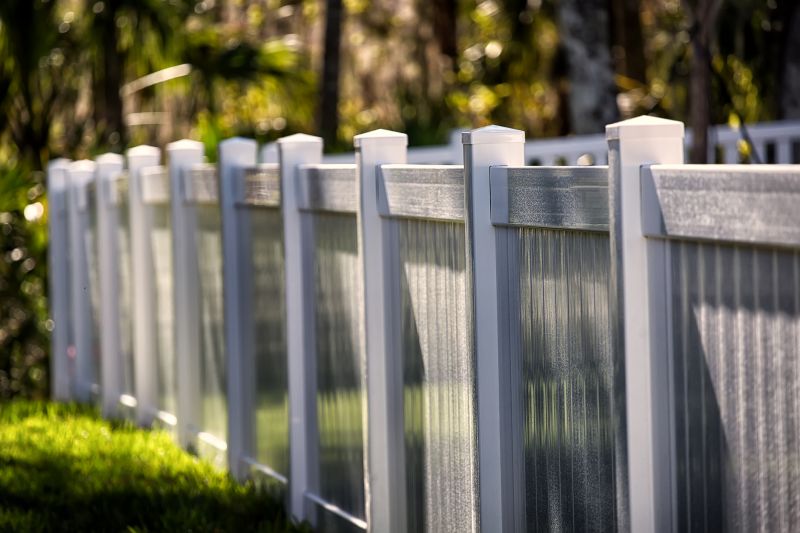 Modern Vinyl Fence