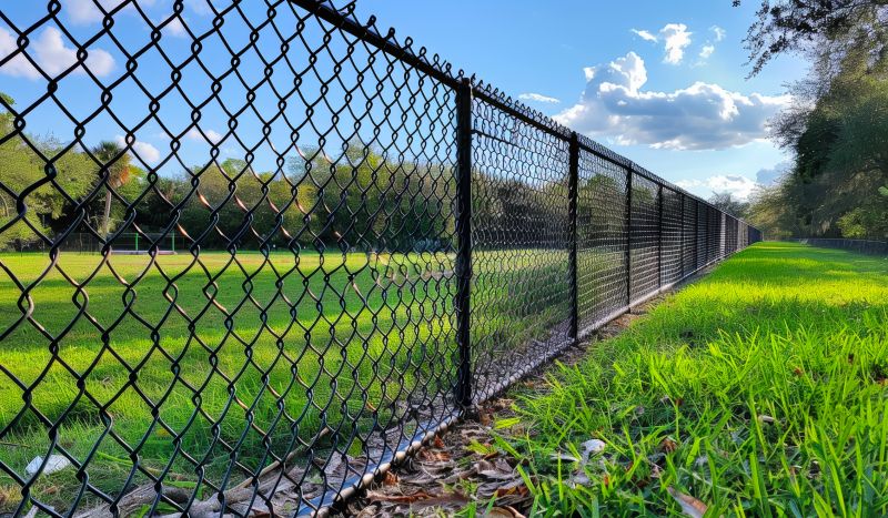 New Chain-Link Fence