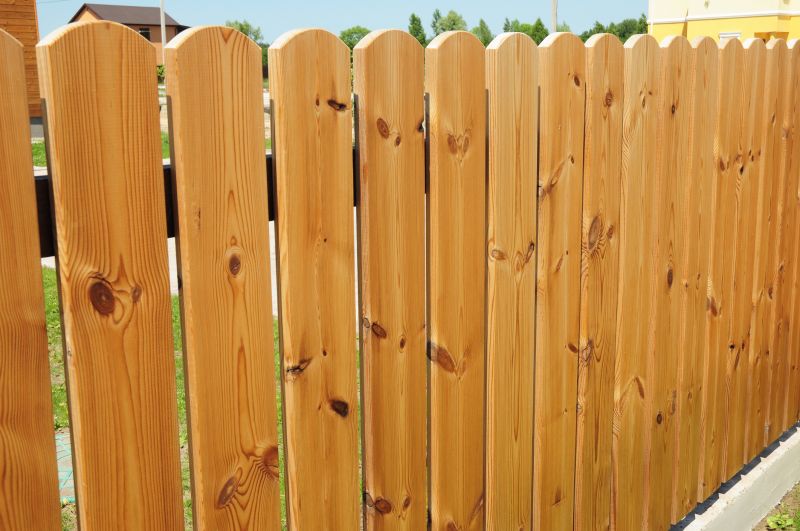 Solid Wood Fence Installation